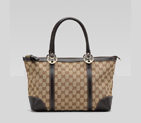 'lovely' small tote with heart-shaped interlocking 257069 FAFXG 9643