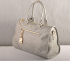 Miu Miu Shiny Leather Tote Bags 90303 Grey 90303
