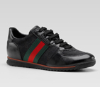 'SL73' lace-up sneaker with signature web, gucci l 234359 BDDX0 1060
