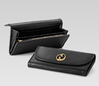 continental wallet with double G detail 245739 A7M0T 1000