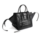 Celine Luggage Phantom Square Bags in Croco Black 80066