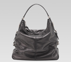 gucci village double G black leather hobo 282344 AZ10G 1000
