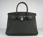 Birkin 30CM Black (silver) HBK30BS0007