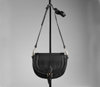 SMALL CHARCOAL CHECK CROSSBODY BAG 38012331