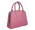 Prada Saffiano Leather Small Tote Bag BL0809 Pink BL0809