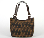 Fendi 8BH156 big F Coffee 8BH156