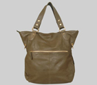 Miu Miu Tote Sheepskin Leather Handbags 90153 Khaki 90153