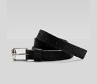 belt with square horsebit buckle 243445 BGI0N 1000
