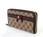 zip around wallet with bow and interlocking G detail 257003 FFKPG 2541