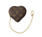 HEART COIN PURSE LEOPARD M60100