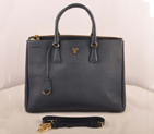 Prada Maxi Saffiano Leather Tote Bag Royalblue 16625L