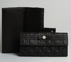 continental wallet with web bow and interlocking G detail. 256933 FFKPG 1002