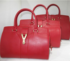 Yves Saint Laurent Cabas Chyc Bag Large 279079 Red 279079