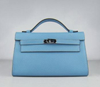 HERMES 22CM H008 Light Blue(Silver) HKL220LBS023