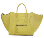 Celine Phantom Original Leather Bags Lemon 3341