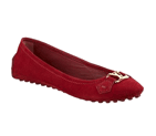 OXFORD BALLERINA IN SUEDE CALF LEATHER XOOP1ASC