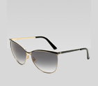 large round frame sunglasses with GG detail on tem 261949 I3330 1087
