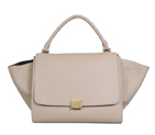 Fashion Celine Trapeze Bags Calf Leather C008 Grey C008