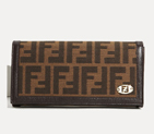 Fendi 'Zucca' Continental Wallet 8P3510