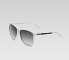 medium square frame sunglasses with G detail and s 261928 J1691 9003