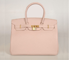 Hermes Birkin togo leather 35CM Pink togo(Gold) H35PBJSG