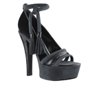 CHERIE ANKLE STRAP SANDAL IN VELVET AND SUEDE XP8S4KSV