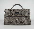 Hermes Kelly 22CM Grey Stone Stripe HKL220GSS008