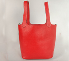 Hermes picotan MM Bag clemence leather in Flame 1048F