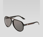 medium aviator sunglasses with G detail and signat 249722 J1691 1063