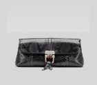 'croisette' evening bag with D ring and bamboo det 235321 EIV0N 4014