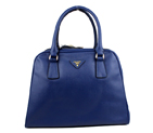 Prada Saffiano Leather Medium Tote Bag BL5018 Royalblue BL5018