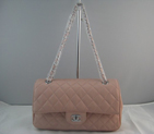 Chanel Pink color with Silver chain A1112PS