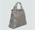 Miu Miu Oil Leather Tote Bags 90281B Grey 90281B