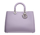 Smooth lilac leather 'Diorissimo' bag M0901PVPU M401