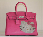 Hermes Birkin Hello Kitty 35CM Togo Leather Bag Peach HK0001 HK0001