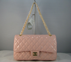 Chanel Pink color with Gold chain A1119PG