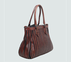 Miu Miu Tote Bags Croco Veins 903322 Coffee 903322