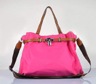 Top Quality Hermes 2012 Waterproof Fabric Shoulder Bag Peach H80668