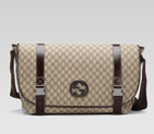 large messenger bag with interlocking G detail 246334 FCIWX 8588