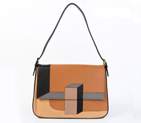 Fendi  '2Jours Elite' leather mixed color handbags F8035