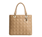 Beige leather 'Dior Soft' zipped bag SSQ449671G M111