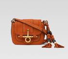 'snaffle bit' small shoulder bag with hand stitchi 263956 ANG0G 7502