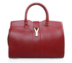 Yves Saint Laurent Cabas Chyc Medium Bag 279079M Red 279079M