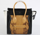 Celine Luggage Bags Jumbo in Snake Veins Brown 98170