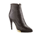SENSUAL ANKLE BOOT 9,5CM IN OSTRICH LEATHER XPSQ1IOS