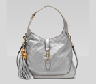 'new jackie' medium shoulder bag with hand stitchi 246907 AKJ1G 8119