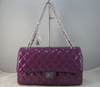 Chanel Purple color with Gold chain A1119PS