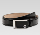 belt with G detail and square buckle 232834 A490N 1000