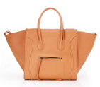 Celine Luggage Phantom Bags in Original Leather Orange 3341