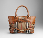MEDIUM BRIDLE HOUSE CHECK TOTE 38165571